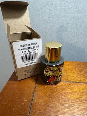 Elizabeth Arden Tiger Ink Eau de Parfum Tester - Kraft Brown Box